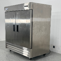 Avantco Double Door Reach In Refrigerator image 0